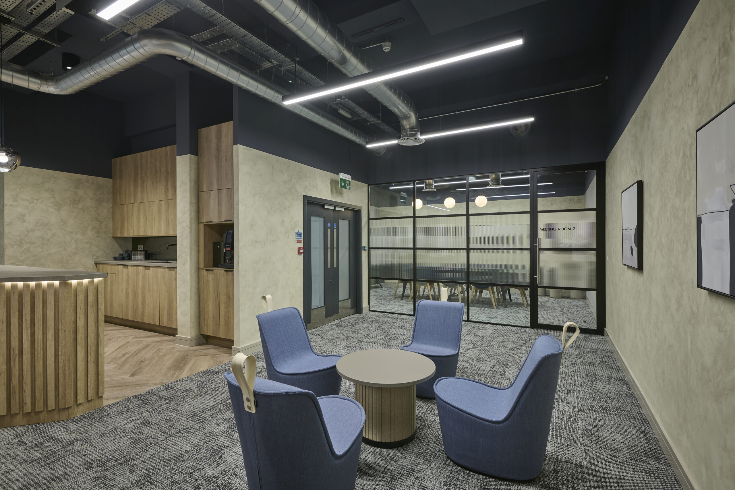 Transforming a vacant dark space into a tenant business hub